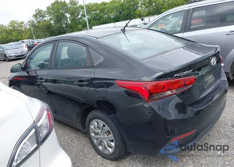 2018 Hyundai Accent Se from USA, damaged, VIN 3KPC24A30JE031782